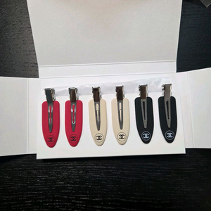 정품 샤넬 뷰티 머리핀 헤어핀 집게핀