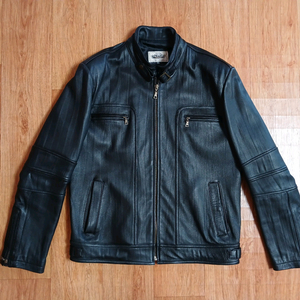 이모션(정품) 남성 이태리 양가죽 자켓 (블랙) (95~100슬림) (상태 깨끗하고 좋아요)