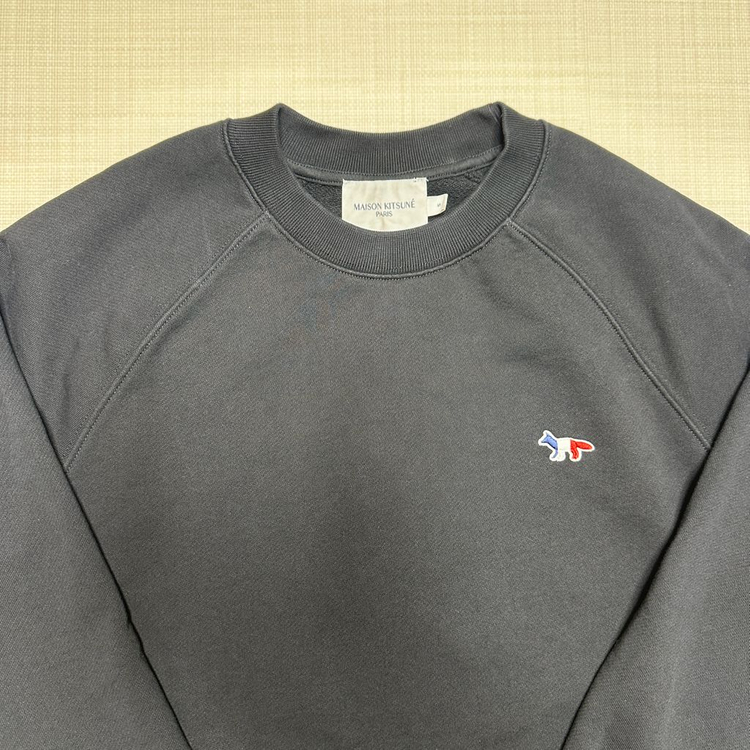 메종키츠네 트라이폭스 맨투맨 S--7