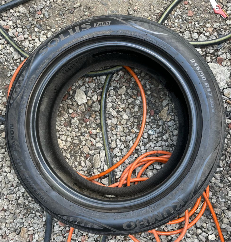 215 50 17금호중고타이어한대분2155017 이미지