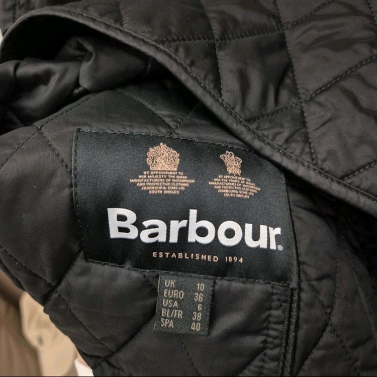 바버 인터네셔널 퀄팅 자켓--5