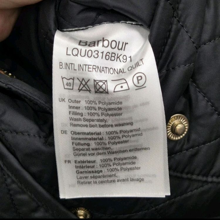 바버 인터네셔널 퀄팅 자켓--6