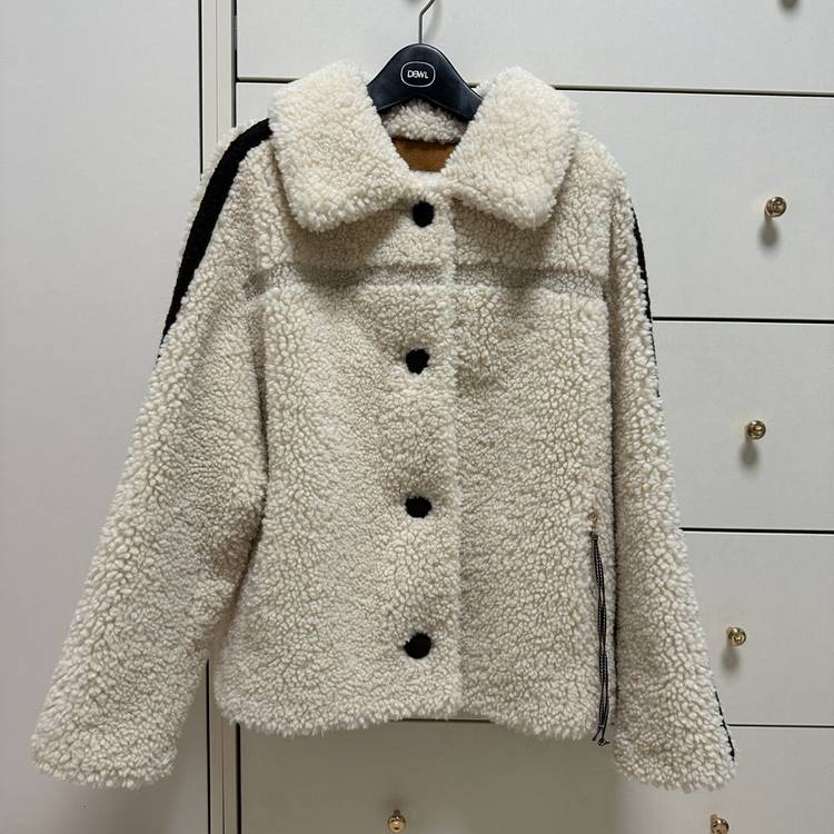 듀엘 뽀글이 무스탕--8