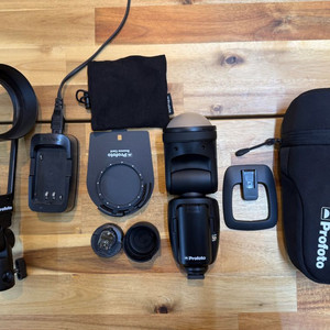 프로포토 profoto a10 (소니) + 동조기 + ocf 어댑터