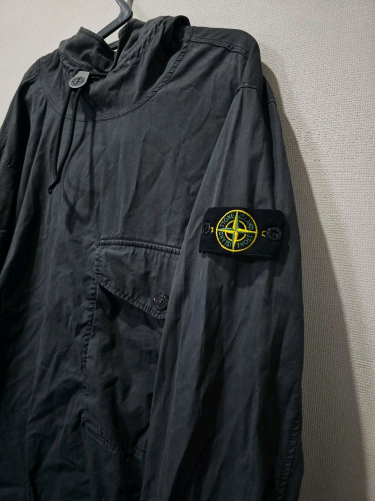 정품 스톤아일랜드 코튼 아노락 후드 100 / L 이미지