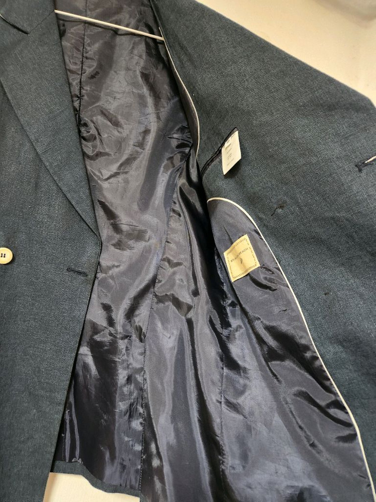 네이비 더블 버튼 블레이저 자켓 50(95) 이미지