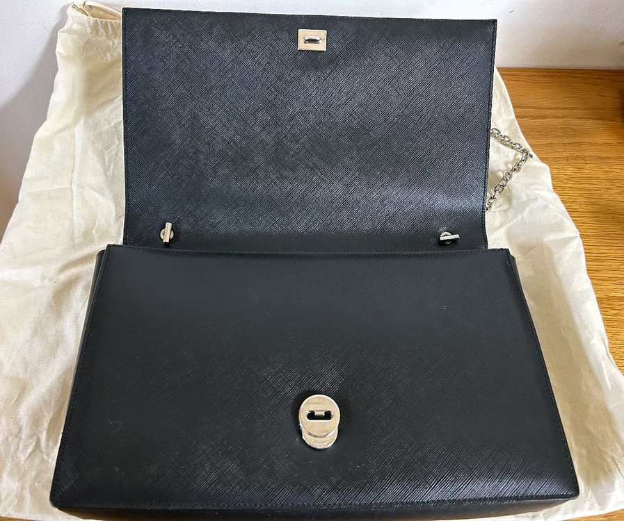 [페라가모] 사피아노 지니 체인 숄더 크로스백 (21 E015/02)--4