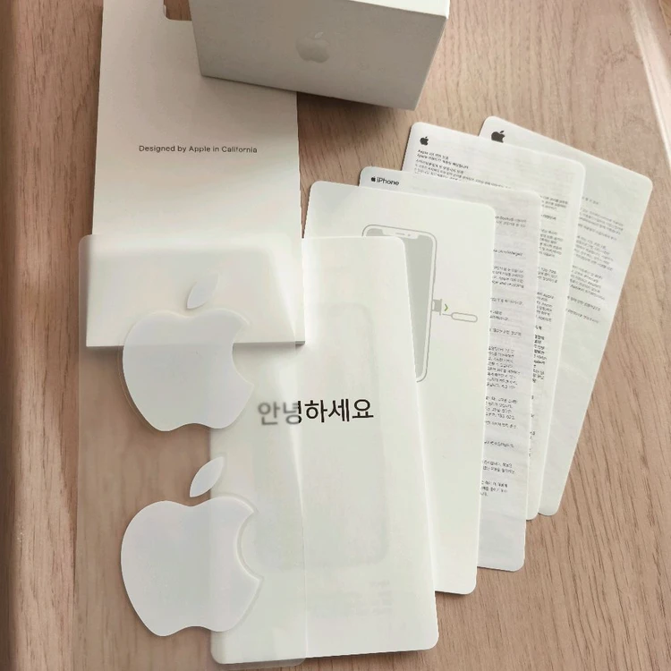 아이폰Xs iPhone Xs 빈상자 케이스 (3천원) 애플 아이폰 스티커 이미지