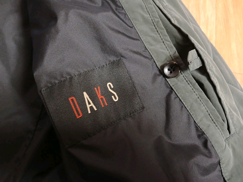 닥스(정품) 남성 퀄팅 자켓 (카키) (95~100) (상태 최상급 깨끗하고 좋아요)--7