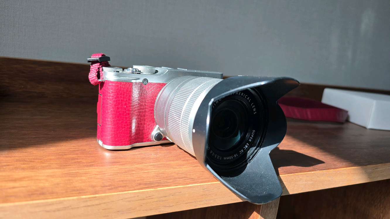 후지필름 카메라 x-a1 + 16-50mm 렌즈--1