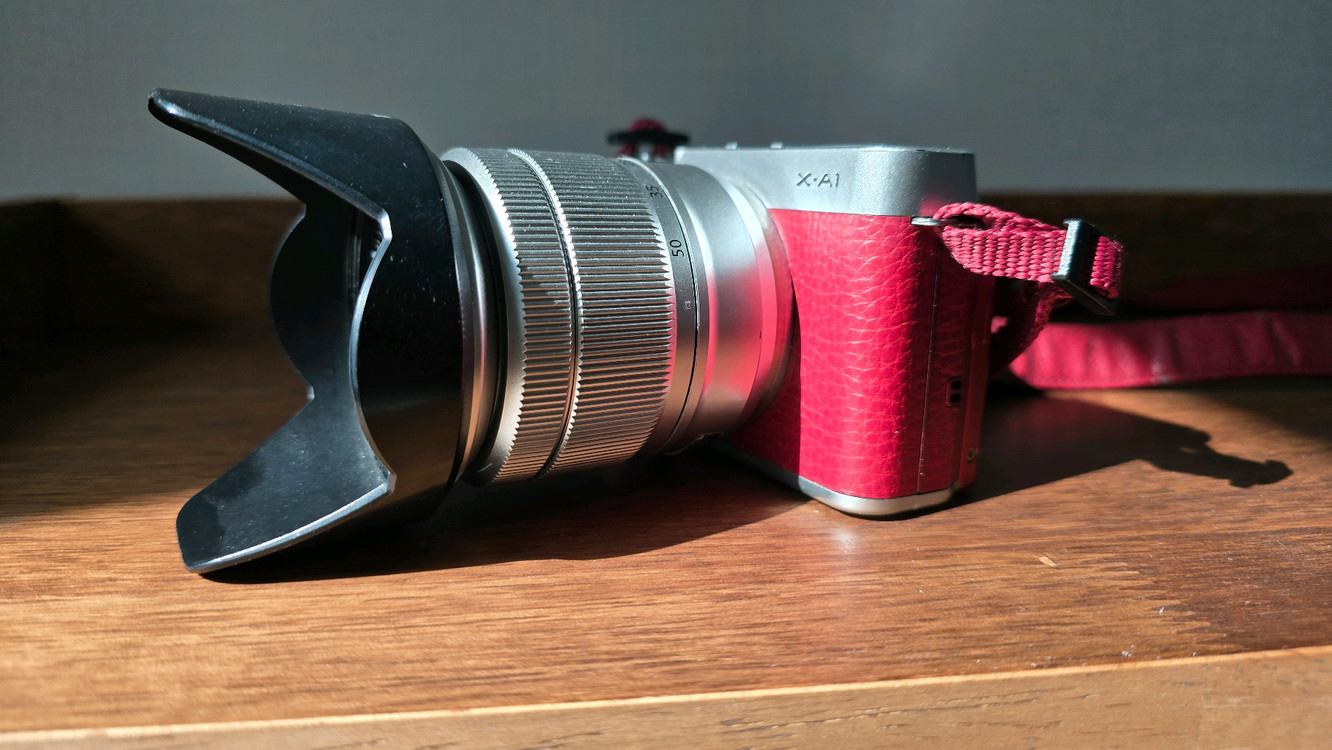 후지필름 카메라 x-a1 + 16-50mm 렌즈--2