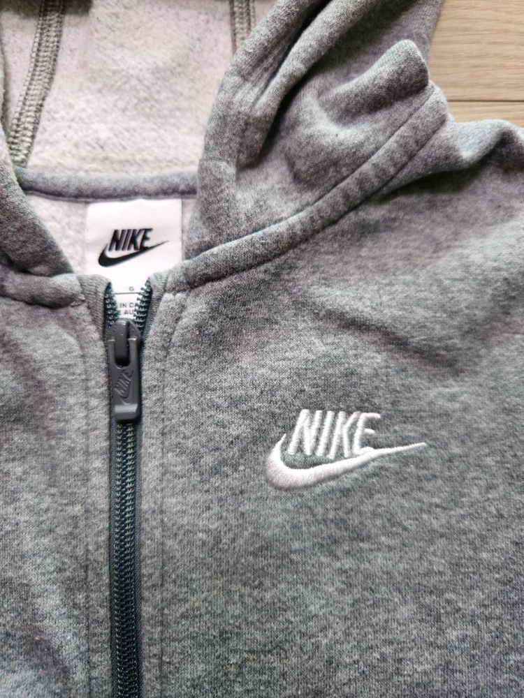 나이키 키즈 L 기모 후드 집업 155 사이즈--1