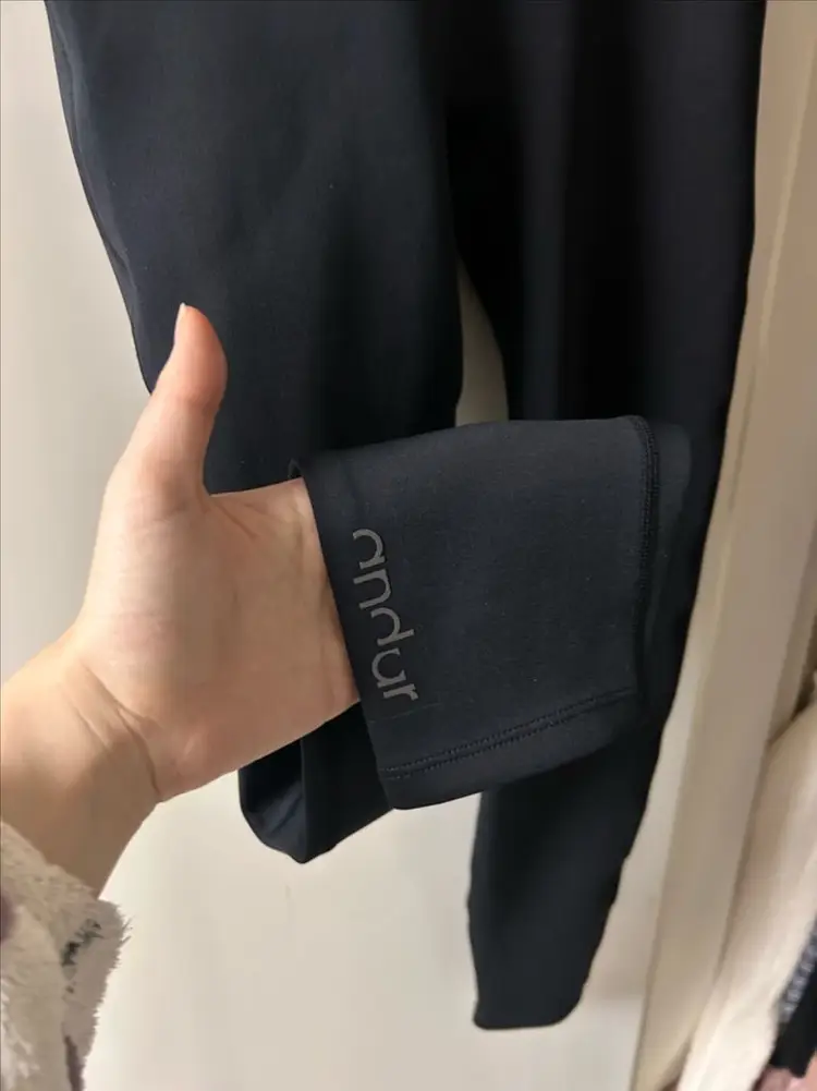 안다르 블랙 레깅스 4사이즈 이미지