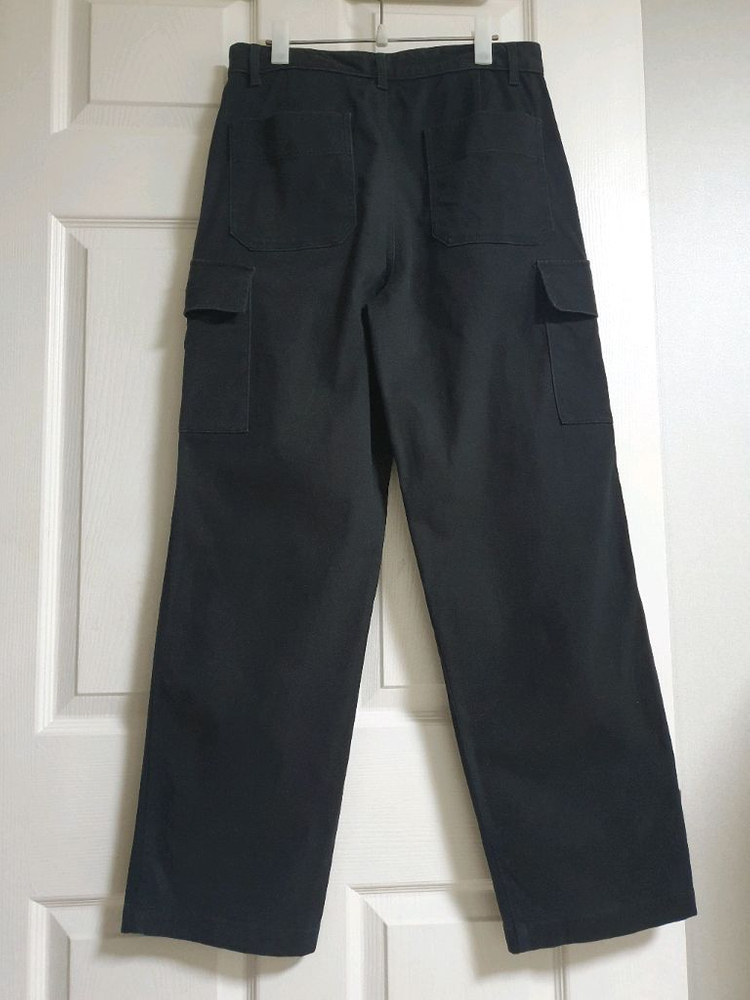 (상태좋음)남성 탑텐 스웨이드 재질 카고바지 30사이즈--1