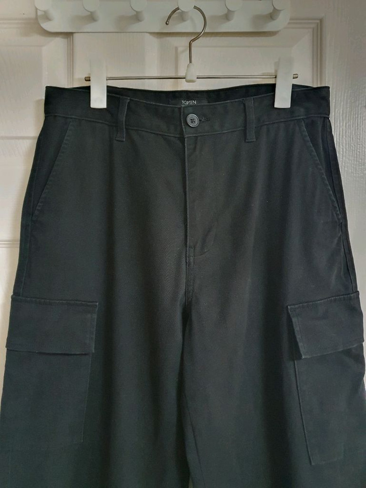 (상태좋음)남성 탑텐 스웨이드 재질 카고바지 30사이즈--2