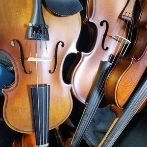 1/4 바이올린 연습용 25대 /1/8 도있음 상태정상 /방과후 /케이스 대량악기들어가는케이스/낱개