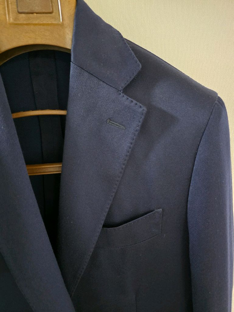 라르디니 다크네이비 트윌 울 스포츠코트 / (일레븐티 볼리올리 루비암 맨온더분 링자켓)--1