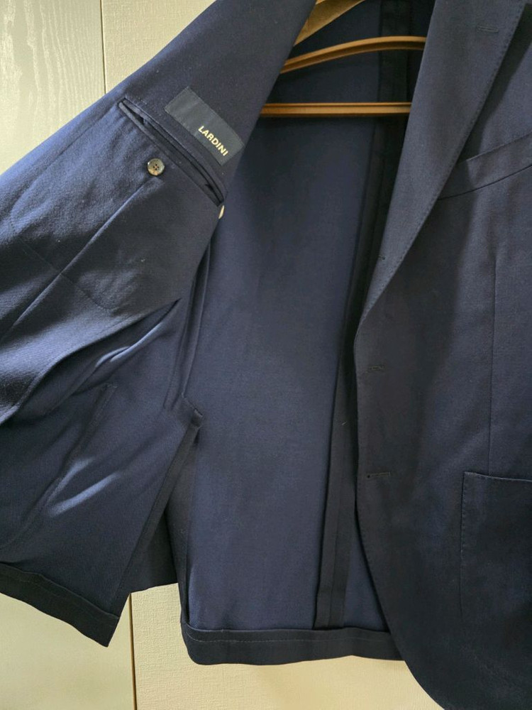 라르디니 다크네이비 트윌 울 스포츠코트 / (일레븐티 볼리올리 루비암 맨온더분 링자켓)--5