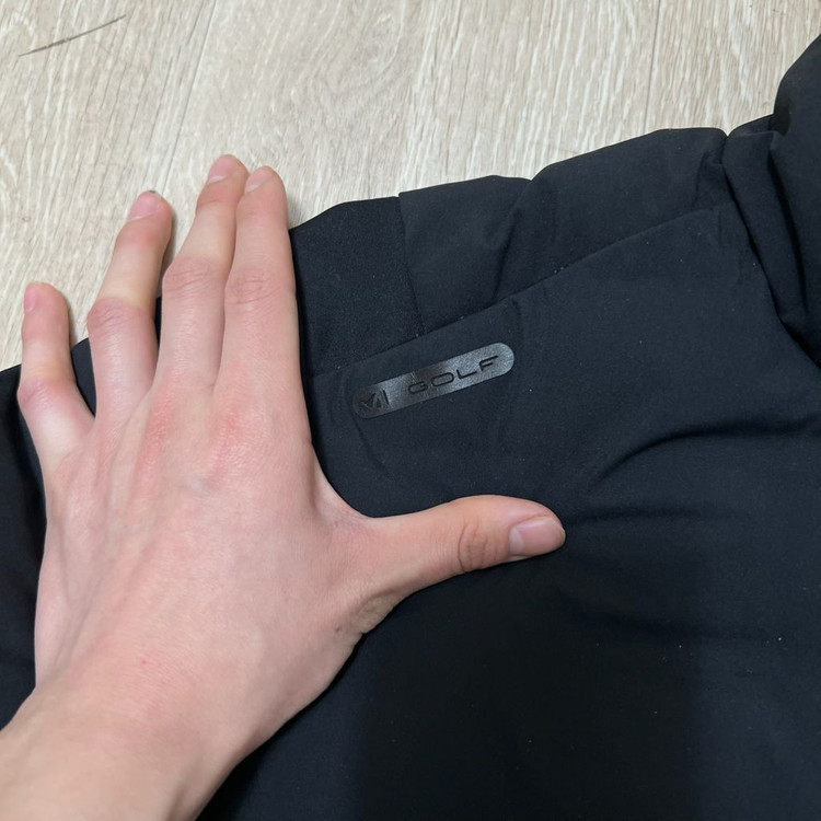 밀레 골프 남성 라이트 구스다운 경량패딩 XL/105 이미지