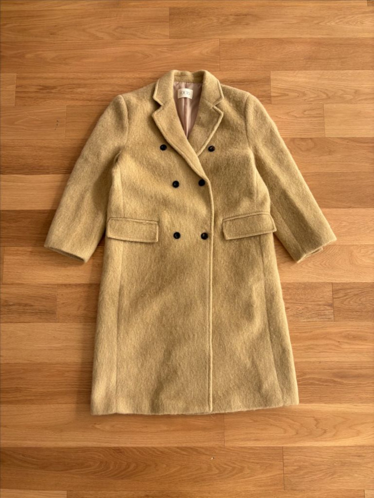 포에토 알파카 더블 코트 이미지