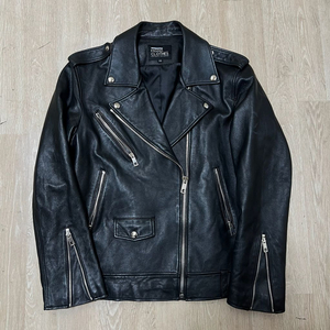 모노클로즈 천연 양가죽 더블 라이더 가죽자켓 L/100
