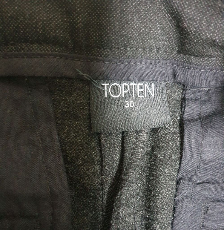 (상태좋음)남성 탑텐 기모 슬랙스 30사이즈--5