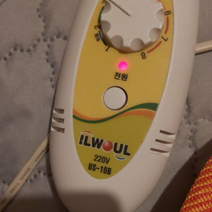 일월 전기매트 2구 온도조절기 구해요!