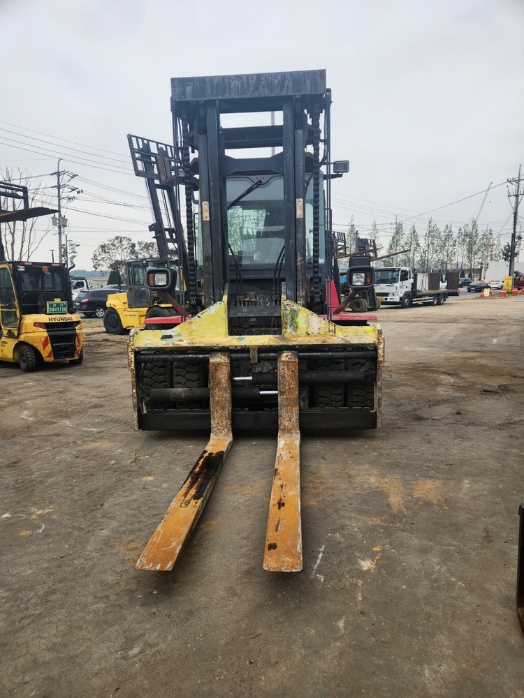 중고지게차) 두산 16톤 디젤 지게차 D160S-5 (2009년식) 판매중--1