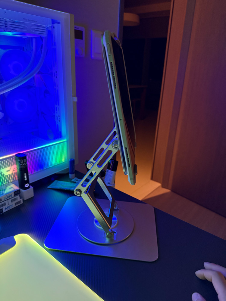 일렉싱크 3단 태블릿 노트북 거치대--1