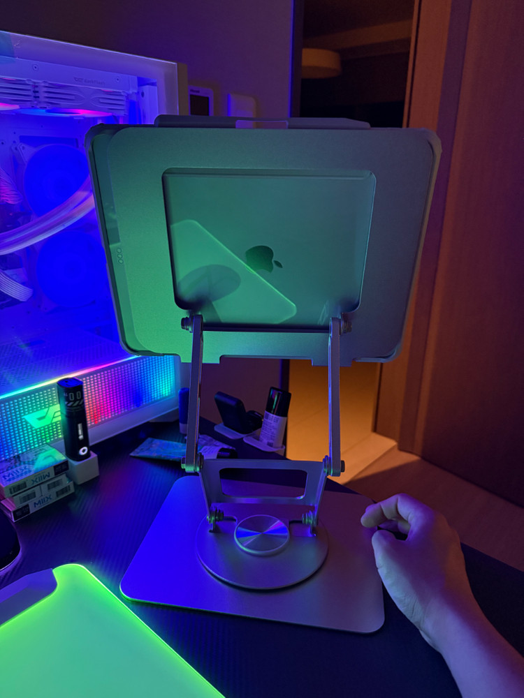 일렉싱크 3단 태블릿 노트북 거치대--2