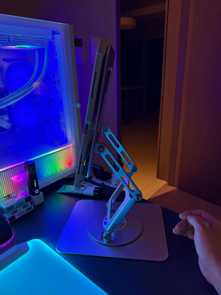 일렉싱크 3단 태블릿 노트북 거치대--3