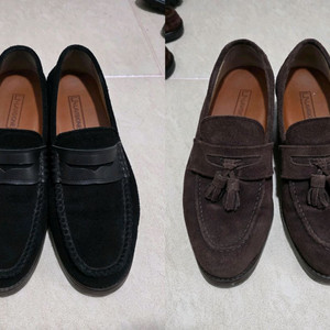 라비지오네 스웨이드 로퍼 키높이 수제화 / (까르미나 버윅 얀코 크로켓앤존스 로크) 이미지