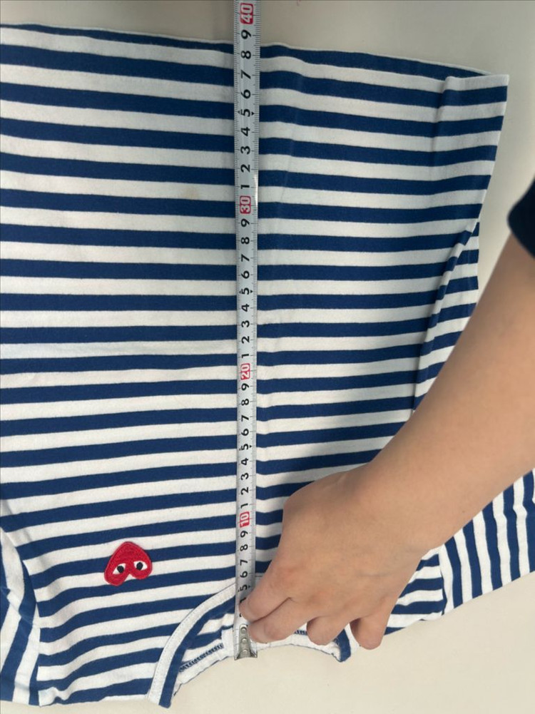 꼼데가르송 키즈 티셔츠 6 사이즈(건조기)--3