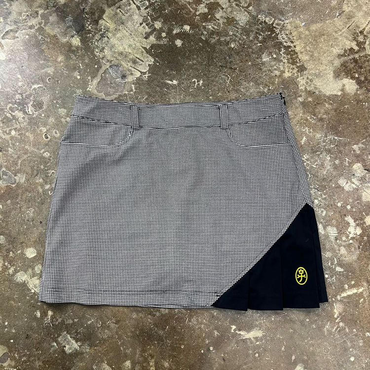 28) 까스텔바작 체크 골프 스커트 치마바지 큐롯팬츠 여성골프웨어 이미지