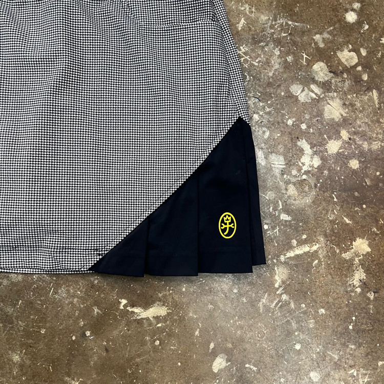 28) 까스텔바작 체크 골프 스커트 치마바지 큐롯팬츠 여성골프웨어 이미지