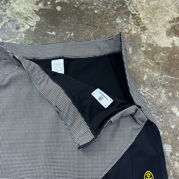 28) 까스텔바작 체크 골프 스커트 치마바지 큐롯팬츠 여성골프웨어 이미지