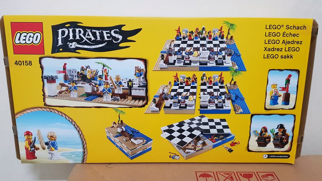 레고 40158 해적 체스 세트 정부군--1