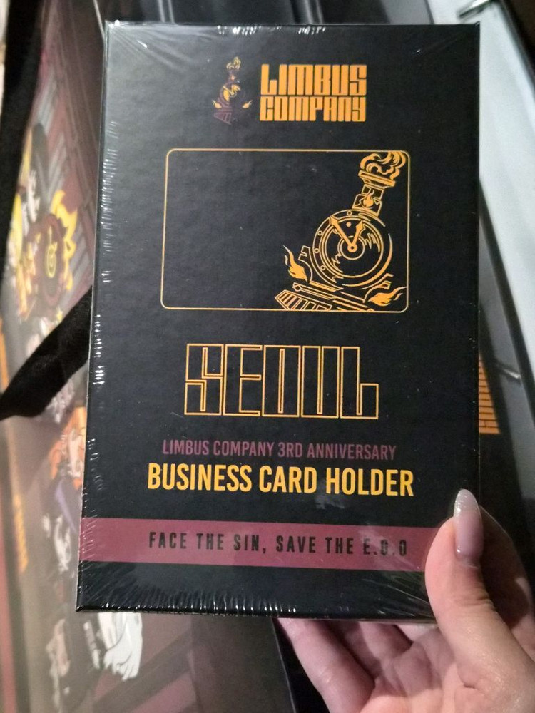 림버스 컴퍼니 3주년 명함지갑 서울 버전 이미지