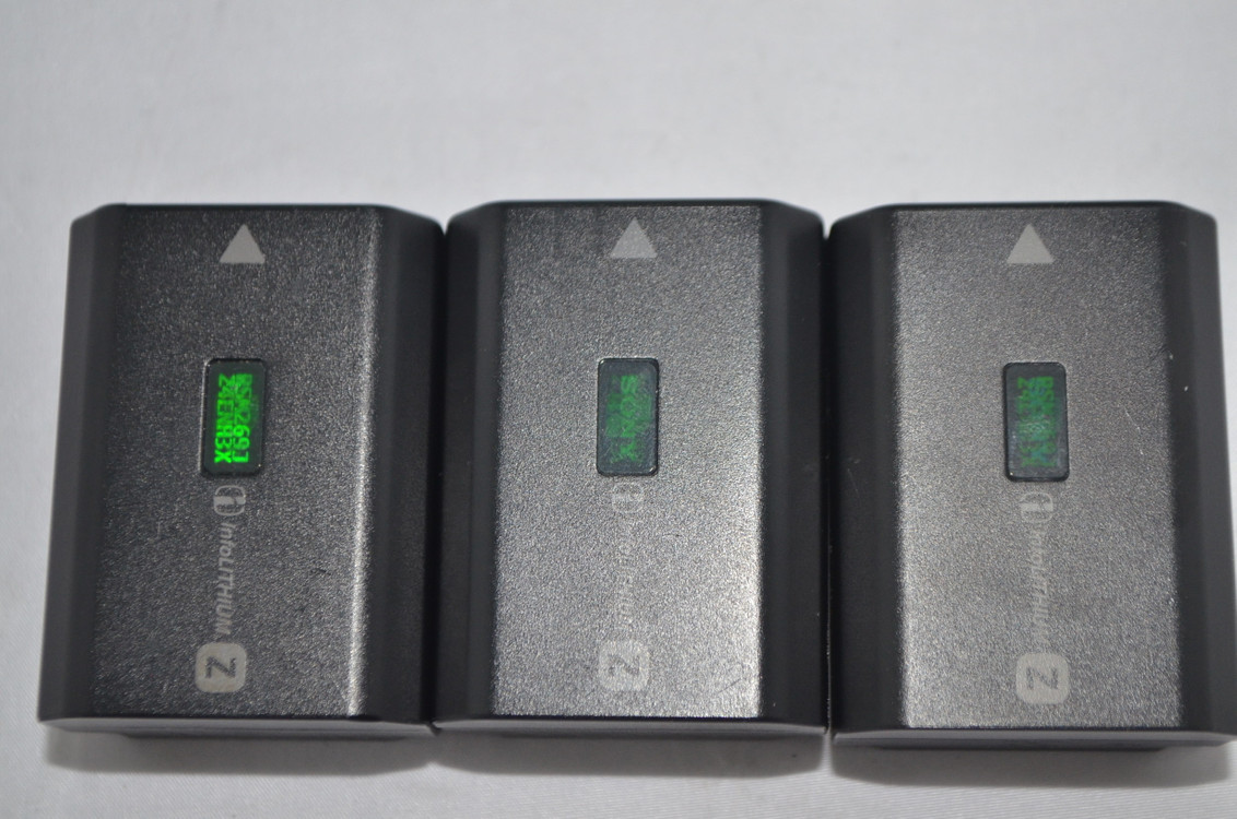 소니배터리NP-F970 NP-FV100A NP-FV100 NP-FZ100 NP-FW50 NP-BX1 BC-TRV--1