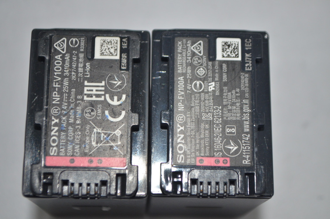 소니배터리NP-F970 NP-FV100A NP-FV100 NP-FZ100 NP-FW50 NP-BX1 BC-TRV--5