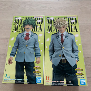 [현물]히로아카 나히아 쿠지 이어지는 마음 A상 B상 C상 D상 미도리야, 바쿠고 피규어 이미지