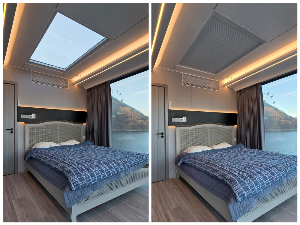 풀옵션 우주선 이동식 주택 / 4000만원 / 풀옵션!! 투룸!! 각 방 침대에 냉난비까지 구비!! 화장실!!--2