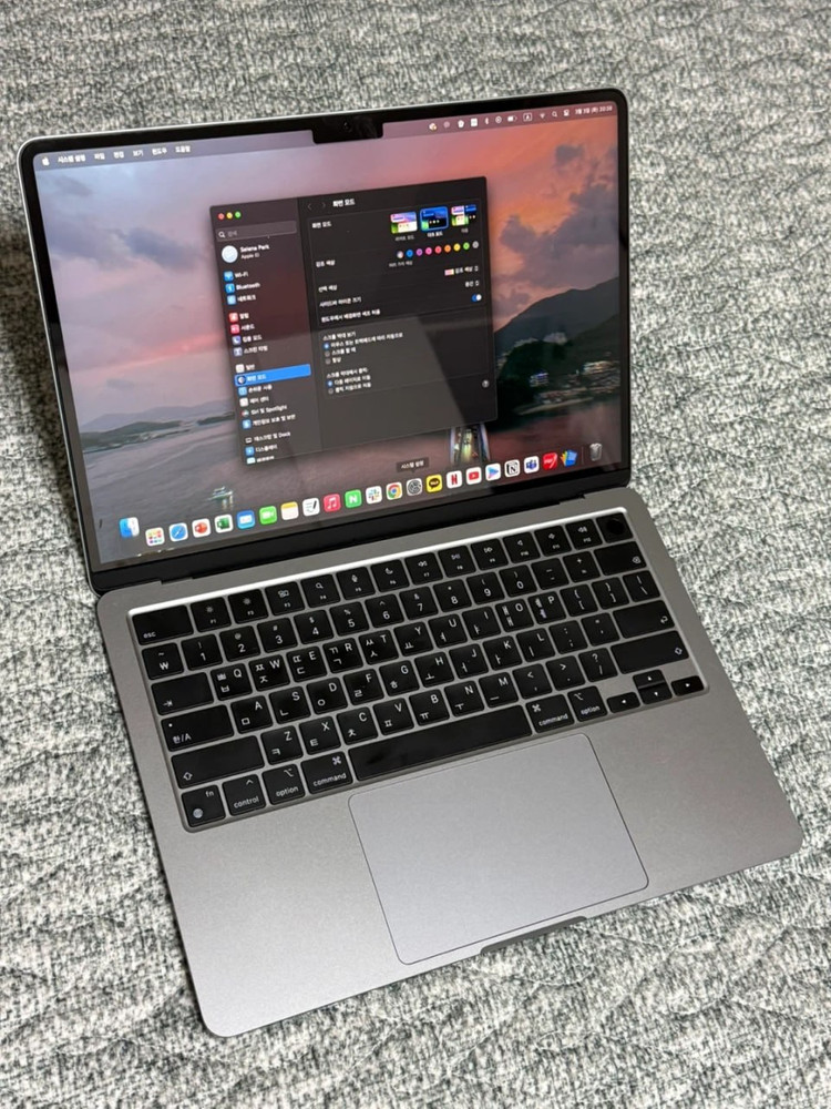 애플 맥북 에어 M2 13인치 스페이스 그레이--4