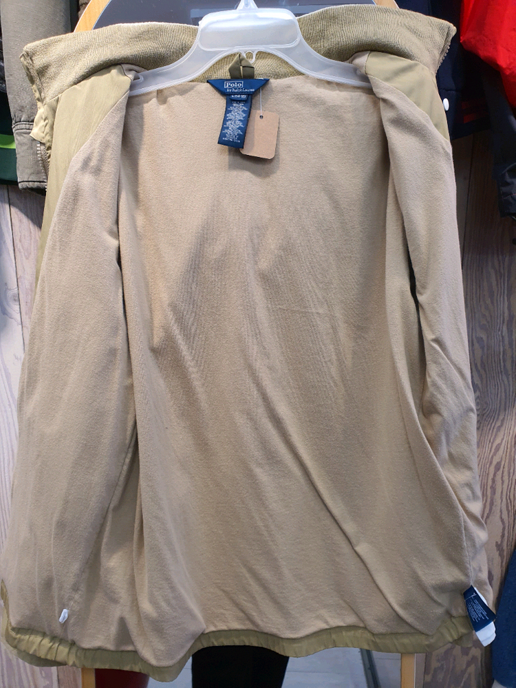 [여성 55-66추천] 폴로 랄프로렌 클래식 후드 자켓 (베이지)--6