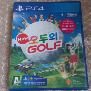 ps4 (특전코드미사용) New 모두의 골프 한글 팜 플스4 ps5 플스5