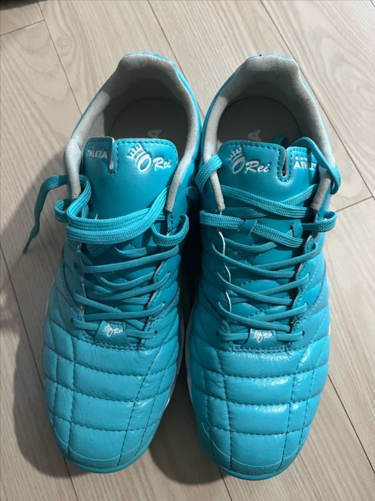 아슬레타 A005 TF 풋살화 민트 245 새상품 소장용 이미지