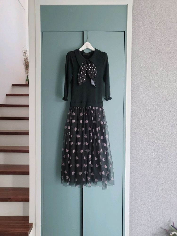 샤틴 러블리 하트 롱원피스 (반택포)--1