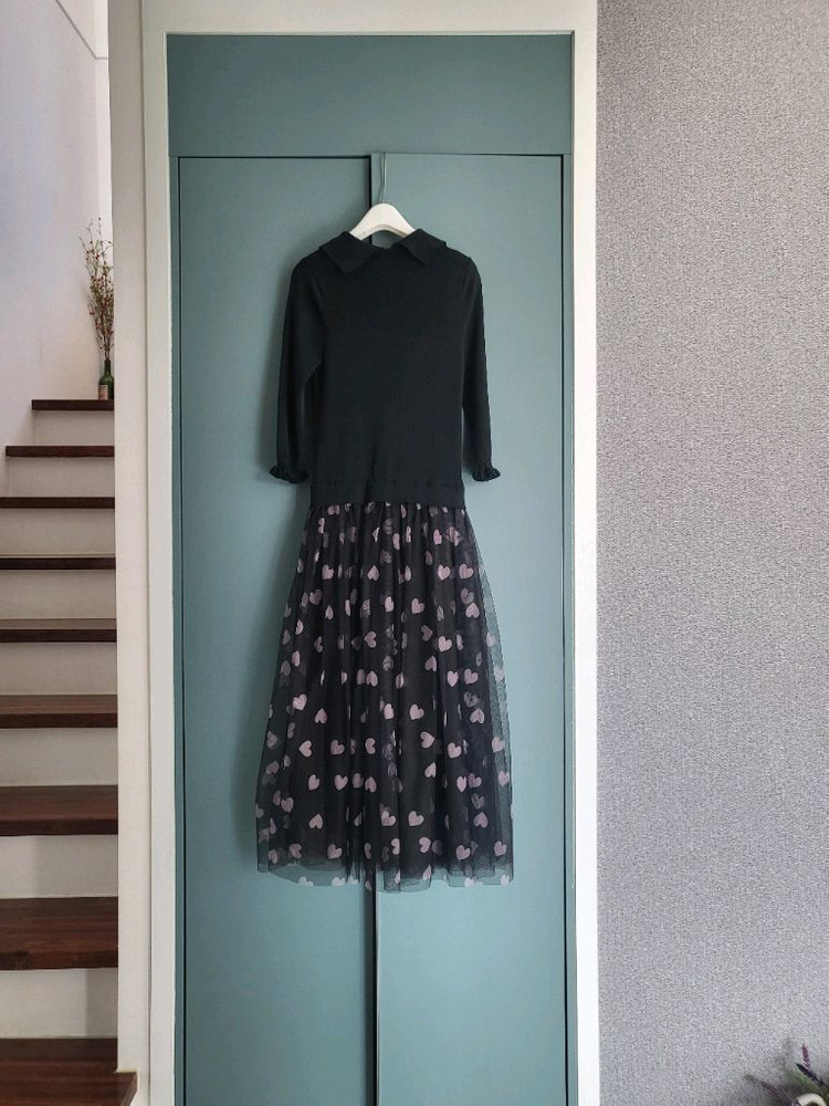 샤틴 러블리 하트 롱원피스 (반택포)--6