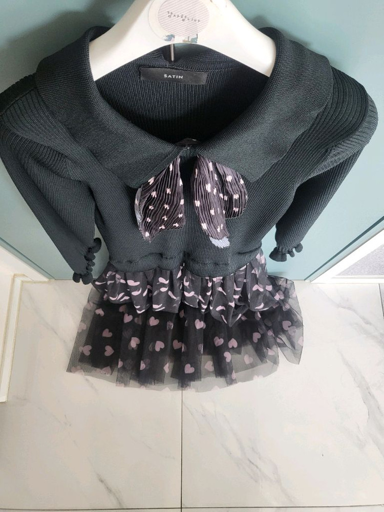 샤틴 러블리 하트 롱원피스 (반택포)--7