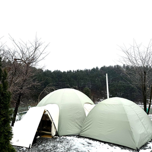 [판매] 레트로스 허브쉘터 빅 + 허브돔 260 풀세트(가격내림) (카키) 이미지